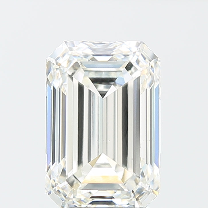 Lab Grown 3.81 Ct EMERALD Cut IGI Certified CVD Diamond G Color VS1 Clarity