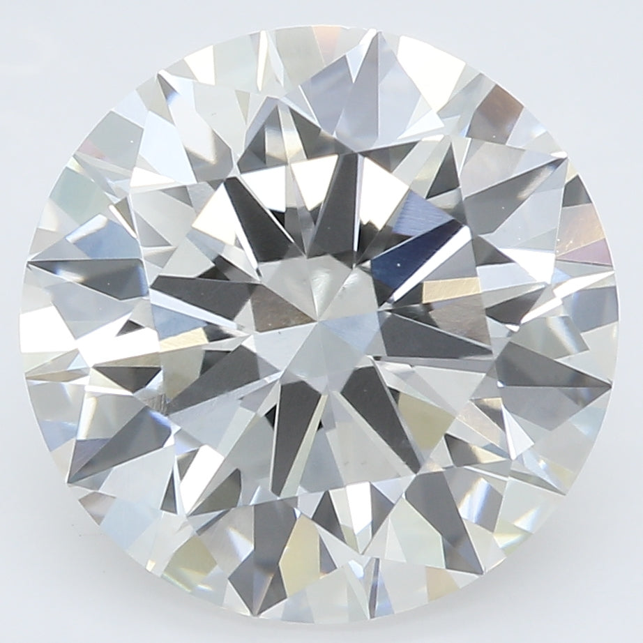 Lab Grown 3.56 Ct ROUND Cut IGI Certified CVD Diamond G Color VS1 Clarity