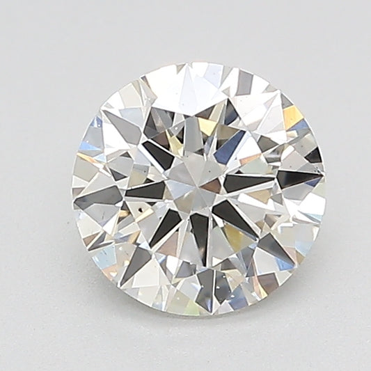 Lab Grown 1.00 Ct ROUND Cut IGI Certified CVD Diamond I Color VS2 Clarity