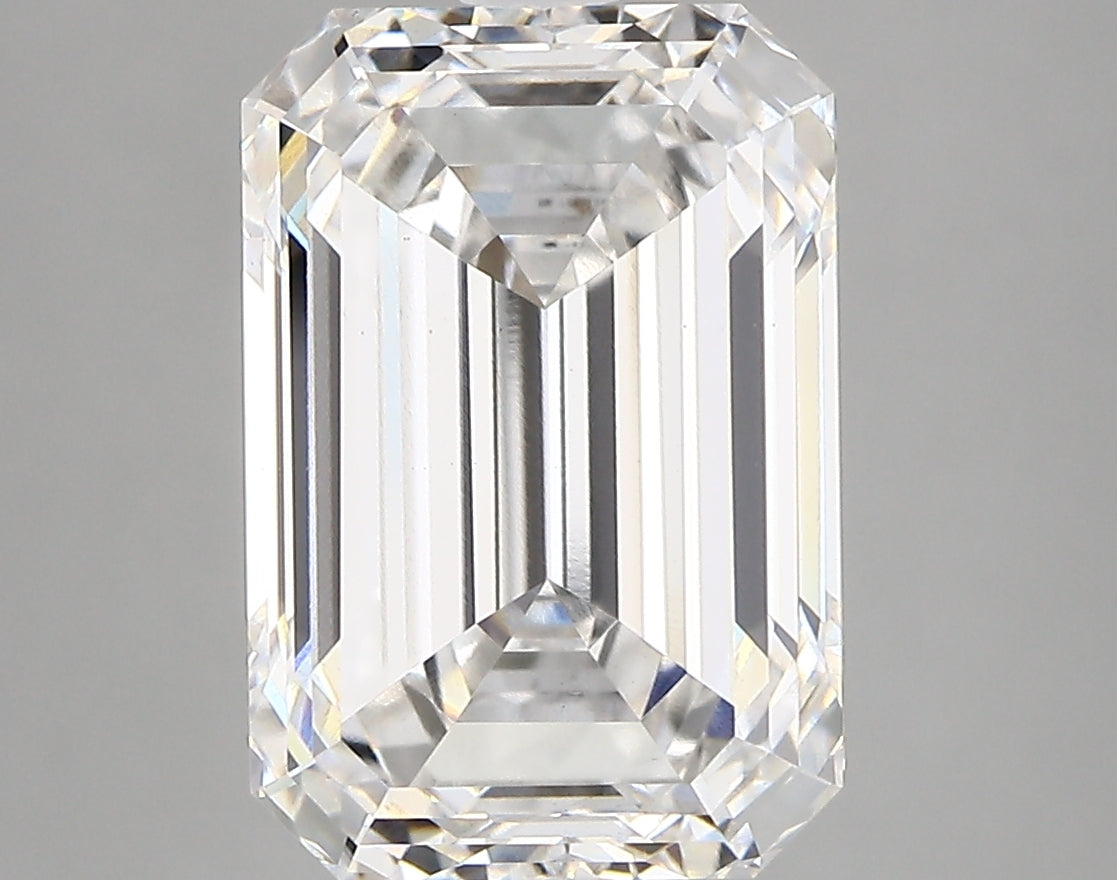 Lab Grown 5.67 Ct EMERALD Cut IGI Certified CVD Diamond G Color VS1 Clarity