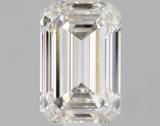 Lab Grown 1.03 Ct EMERALD Cut IGI Certified CVD Diamond I Color VS1 Clarity