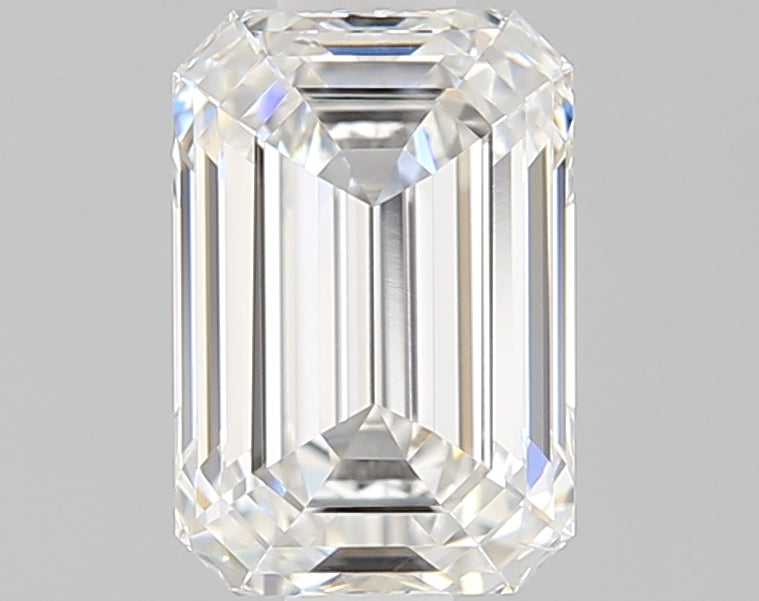 Lab Grown 1.12 Ct EMERALD Cut IGI Certified CVD Diamond F Color VS2 Clarity